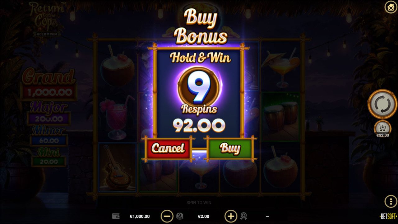 BetSoft Return to the Copa Screenshot