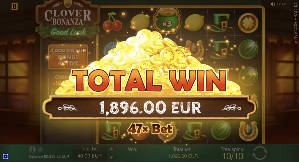 BG Clover Bonanza Screenshot