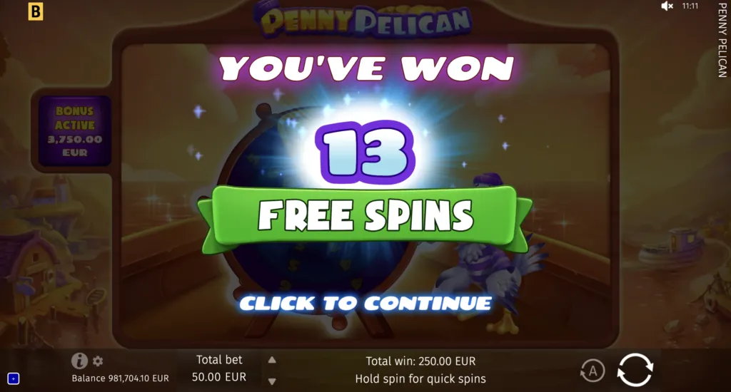 BG Penny Pelican Screenshot