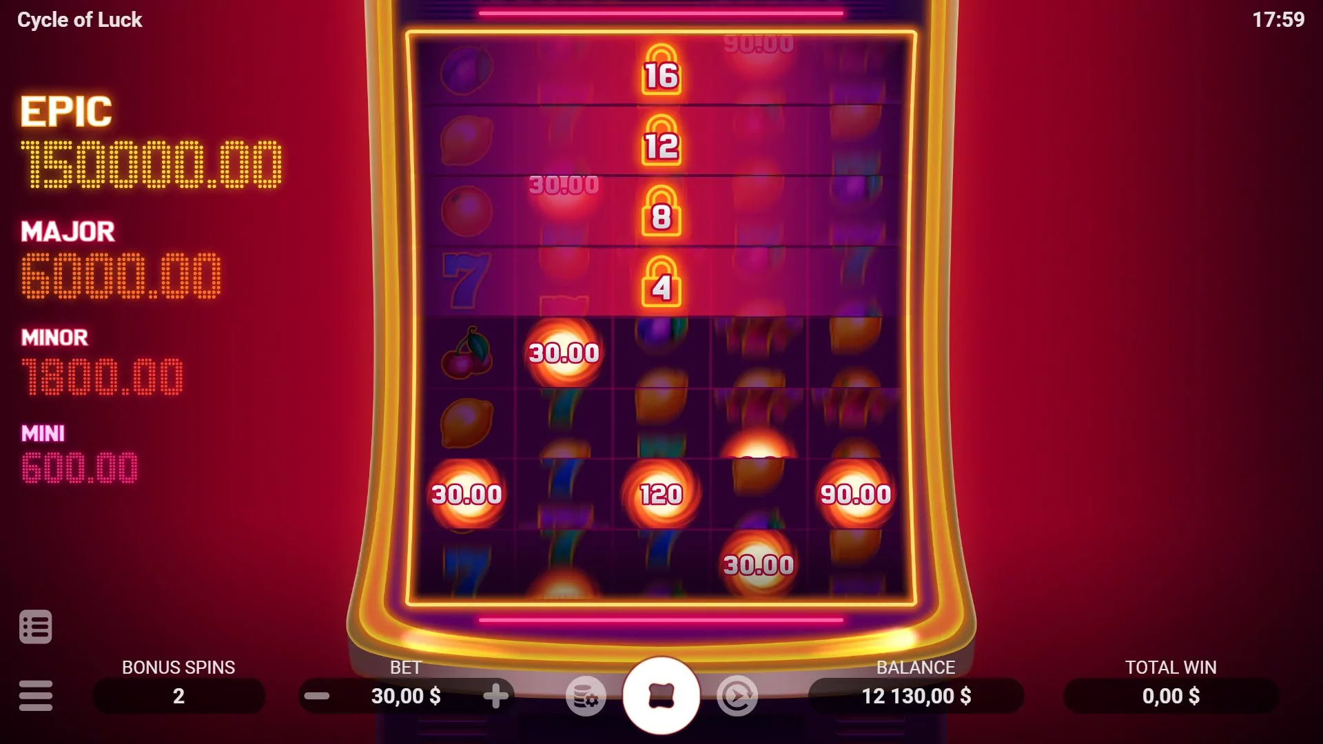 EVO Cycle Of Luck Screenshot