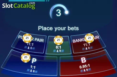 Virtual Baccarat Screenshot