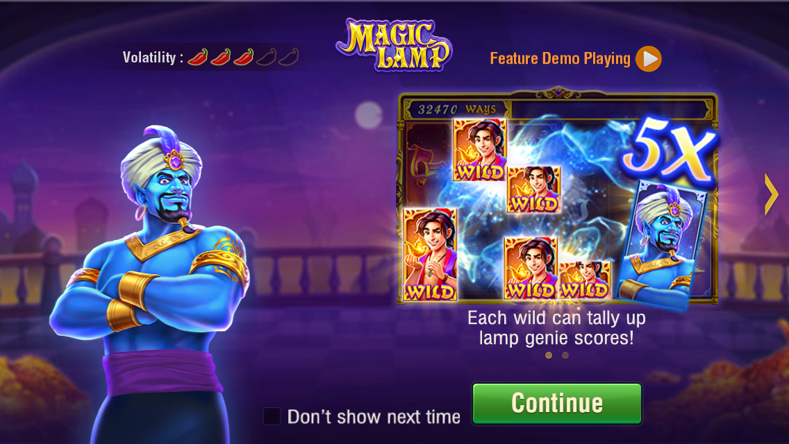 Magic Lamp Screenshot