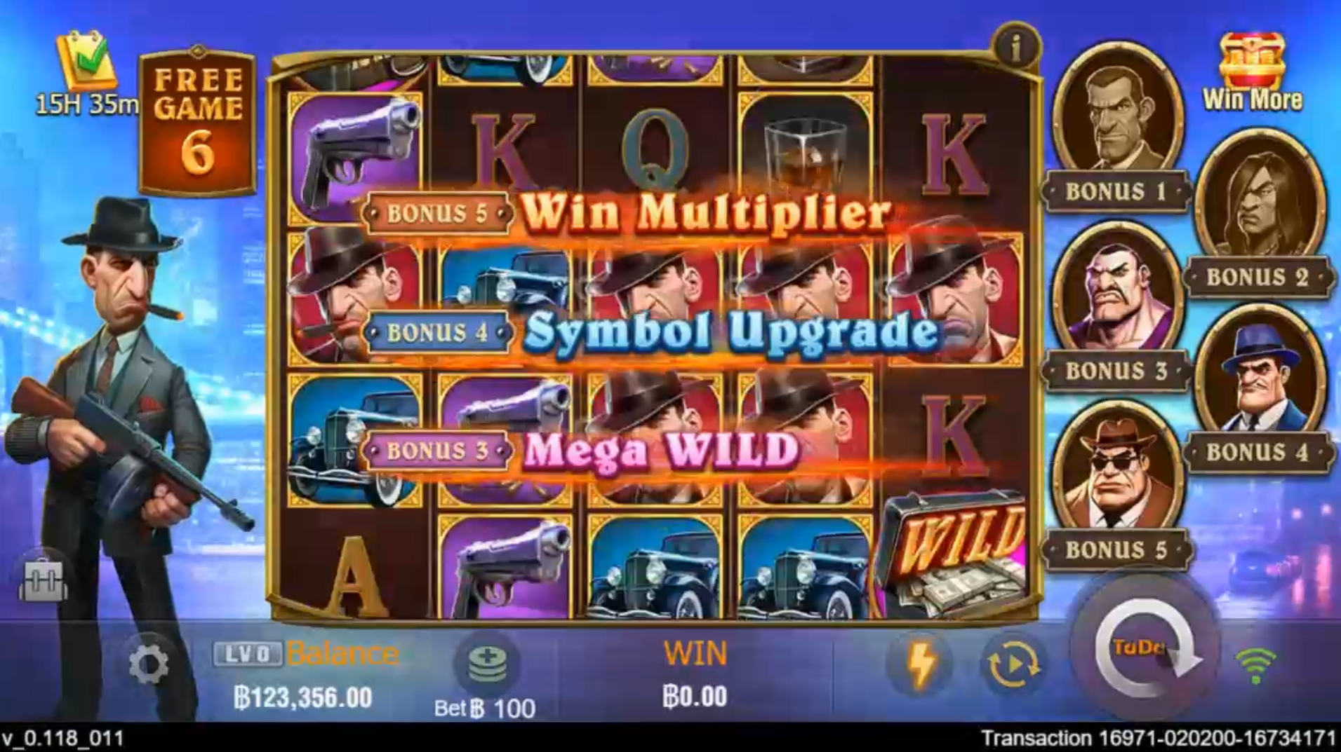 JILI Sin City Screenshot