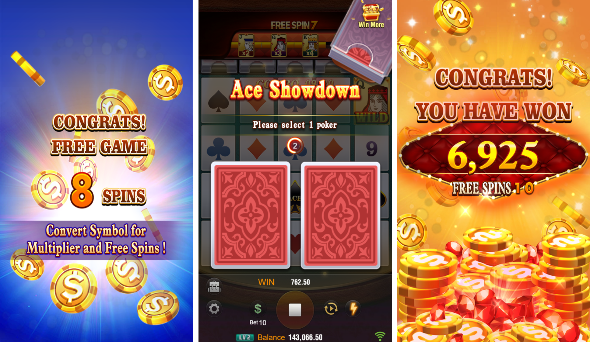 JILI Wild Ace Screenshot