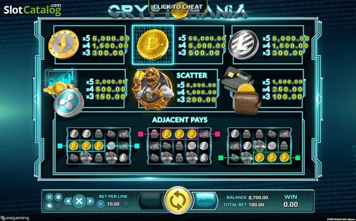 Crypto Mania Screenshot
