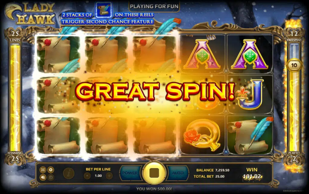 Lady Hawk Screenshot