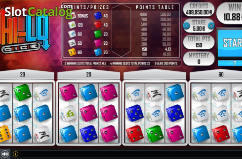 LuckyWin Hilo Screenshot