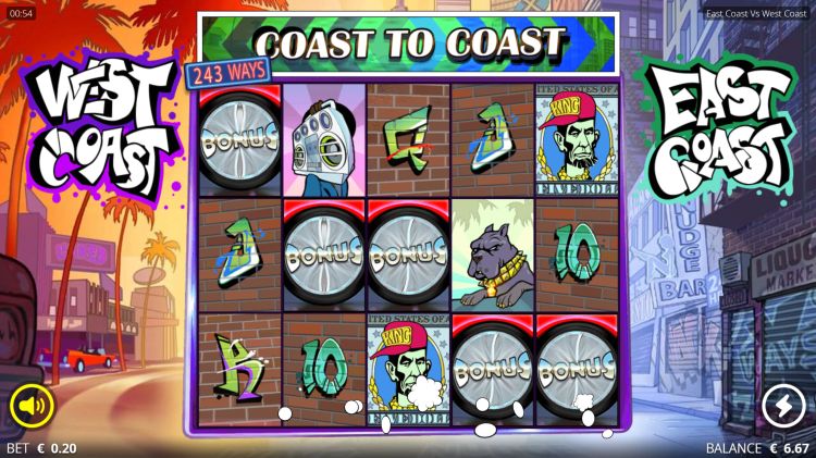 East Coast VS West Coast Screenshot