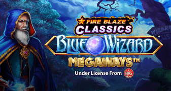 PT Fire Blaze Blue Wizard Megaways Screenshot
