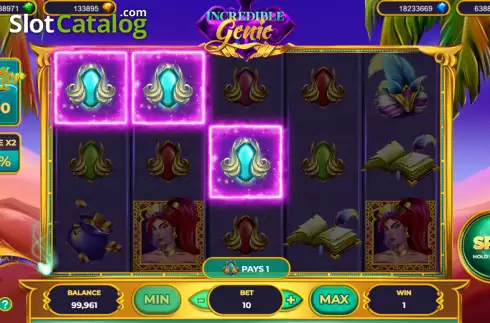 Pop Incredible Genie Screenshot