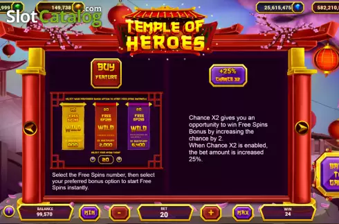 Pop Temple Of Heroes Screenshot