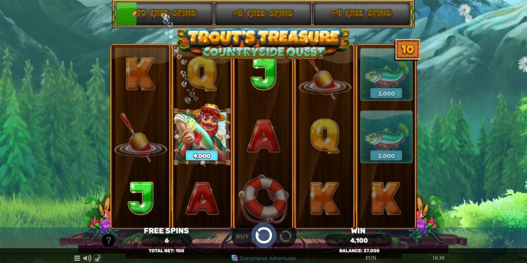 SP Trout's Treasure Countryside Quest Screenshot