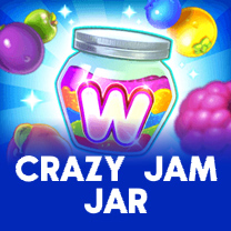Crazy Jam Jar slot game available for review at POKIEMACHINESN.