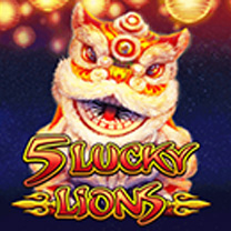 5 Lucky Lions Game at POKIEMACHINESN