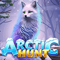 Arctic Hunt slot game depicted on POKIEMACHINESN.