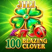100 Blazing Clover slot game featured on POKIEMACHINESN.