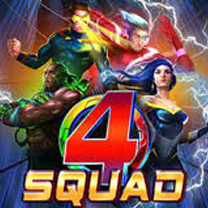4 Squad slot game featured on POKIEMACHINESN.