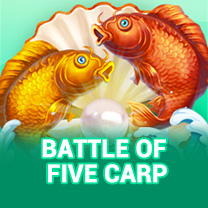 Battle of Five Carp Game at POKIEMACHINESN