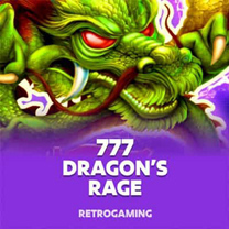 777 Dragons Rage slot game showcased on POKIEMACHINESN.