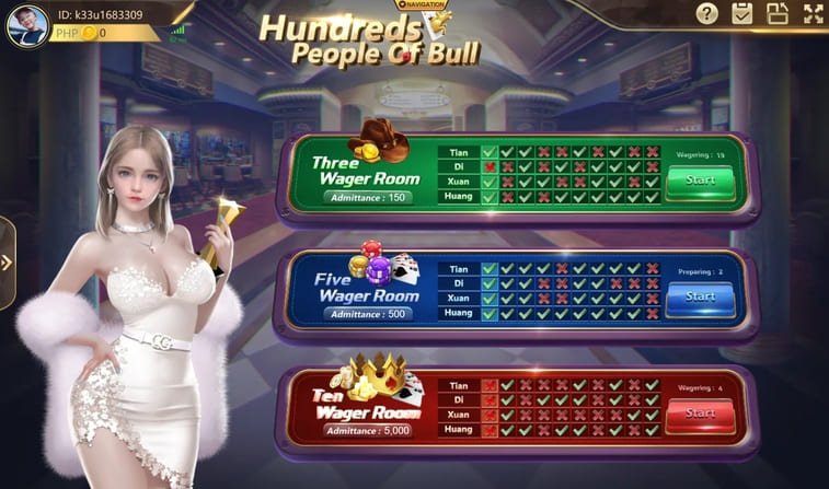 Hundreds People Of Bull Screenshot